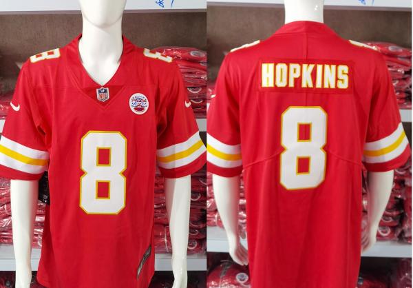 2025 NFL Kansas City Chiefs New Pattern Jersey