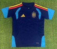 25-26 Spain Blue Fans Training shirts