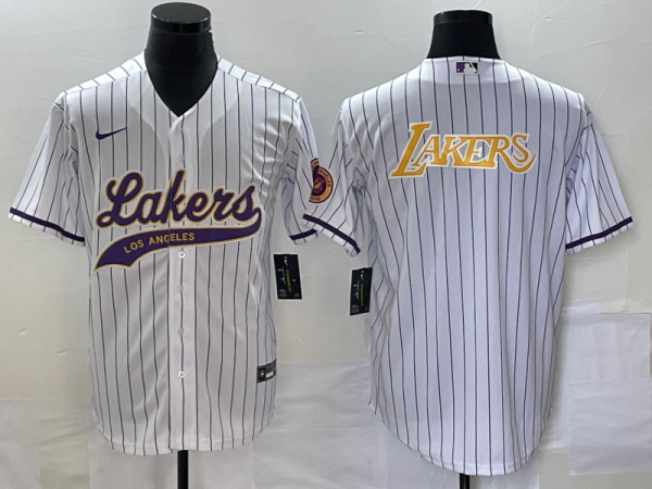 2025 MLB Los Angeles Lakers New Pattern Jersey