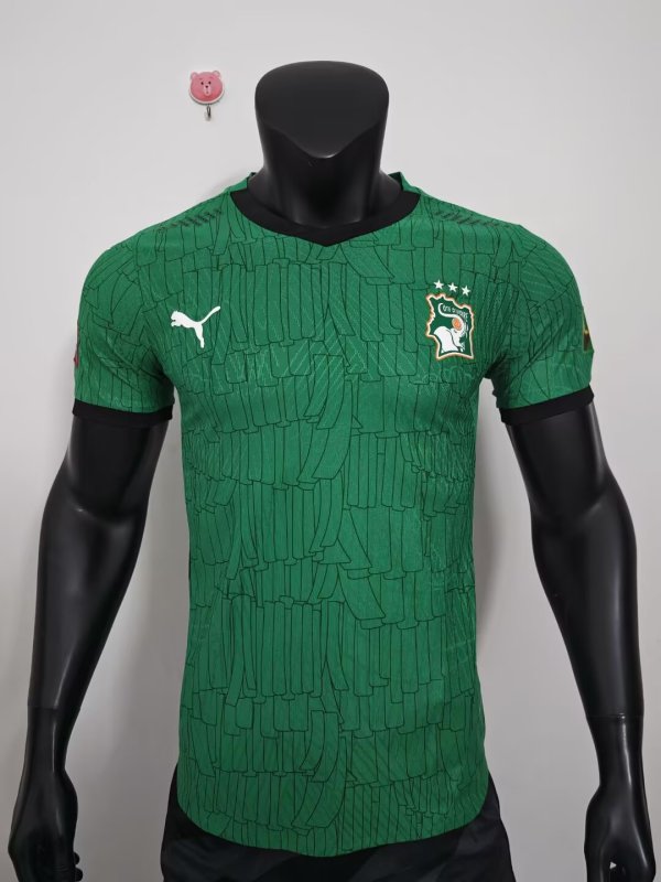 25-26 Cote d'Ivoire Green Special Edition Player Version Soccer Jersey
