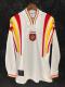 1996 Spain Home Long Sleeve Retro Soccer Jersey