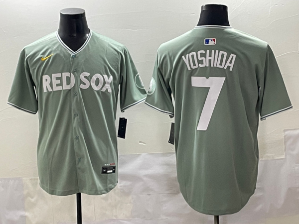 2025 MLB Boston Red Sox New Pattern Jersey