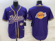 2025 MLB Los Angeles Lakers New Pattern Jersey