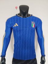 2026 Italy Home Long sleeves Player Version Soccer Jersey*长袖球员