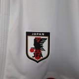2026 Japan White Player Version Shorts Pants (球员短裤)
