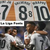 25-26 RMA Home Kids Soccer Jersey