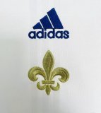 2020 France White Anniversary Edition Retro Soccer Jersey