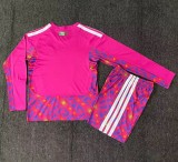 25-26 Mexico Goalkeeper Long Sleeve Kids Soccer Jersey (长袖)