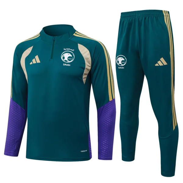26-27 Saudi Arabia High Quality Half Pull Tracksuit