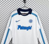 1988-1989 Napoli Away Long sleeves Retro Soccer Jersey