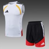 2026 AD White High Quality Player Version Tank Top And Shorts Suit (球员套装)