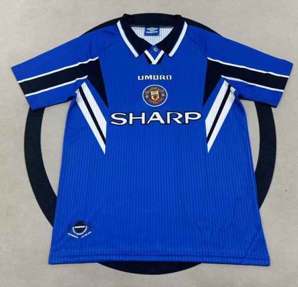 1996-1998 Man Utd Third Retro Soccer Jersey