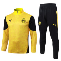 25-26 Dortmund High Quality Half Pull Tracksuit