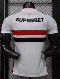 2026 Sao Paulo Home Player Version Soccer Jersey