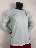 2026 France Away Long Sleeves Player Version Soccer Jersey*长袖球员