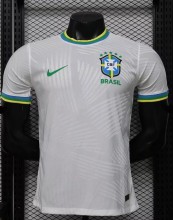 26-27 Brazil White Casual Edition Player Version Soccer Jersey