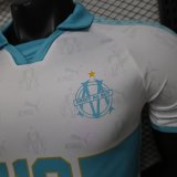 25-26 Marseille King Series #10 White Player Version Soccer Jersey