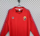 1983 Osasuna Long sleeves Home Retro Soccer Jersey