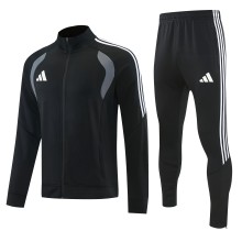 2026 AD Black Jacket Tracksuit