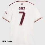 25-26 ARS Embroidered Version Soccer Jersey