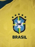 2026 World Cup Brazil Home Player Version Kids Soccer Jersey(球员童装)