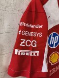 2026 F1 Ferrari New Pattern Red Short Sleeve Racing Suit