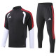 2026 AD Black Half Pull Tracksuit