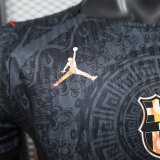 26-27 BAR Black Special Edition Player Version Soccer Jersey
