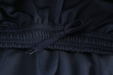 2026 AD Blue Kids Half Pull Tracksuit