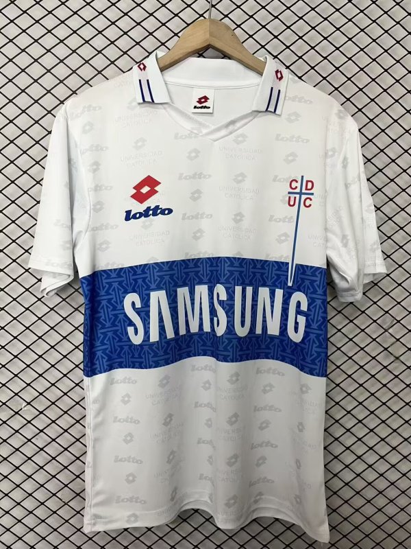 1996 Universidad Catolica Home Retro Soccer Jersey