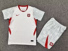 2026 World Cup Poland Home Kids Soccer Jersey