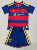 26-27 Real Salt Lake Home Kids Soccer Jersey