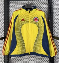 2026 Colombia Yellow Retro Windbreaker