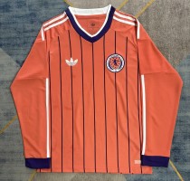 2026 World Cup Scotland Away Long Sleeve Fans Soccer Jersey (长袖)