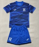 2026 Honduras Fourth Kids Soccer Jersey