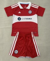 26-27 Chicago Fire FC Home Kids Soccer Jersey