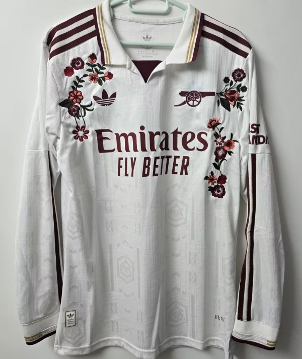 25-26 ARS Embroidered Version Long Sleeve Soccer Jersey (长袖)
