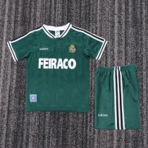 1999-2000 La Coruna Away Retro Kids Soccer Jersey