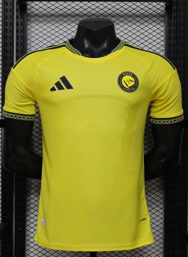 26-27 AL-Nassr Leaked Edition Home Player Version Soccer Jersey