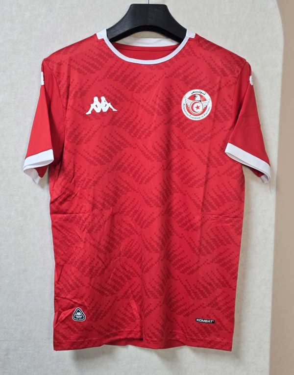 26-27 Tunisia Home Fans Soccer Jersey