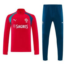 26-27 Portugal High Quality Half Pull Tracksuit