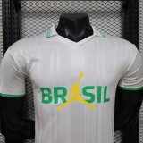 26-27 Brazil White Casual Version Player Version Soccer Jersey
