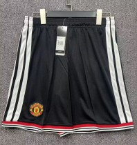 26-27 Man Utd Home Black Shorts Pants