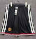 26-27 Man Utd Home Black Shorts Pants