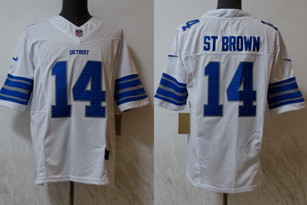 2026 NFL Detroit Lions New Pattern Jersey