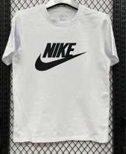 2026 NK White High Quality Pure Cotton Casual T-Shirt