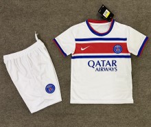 26-27 PSG White Kids Soccer Jersey