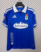 26-27 Real Oviedo Home Fans Soccer Jersey