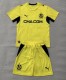 26-27 Marseille Yellow GoalKeeper Kids Soccer Jersey