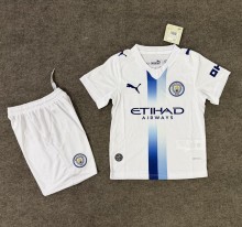 26-27 Man City Third Leaked Edition Kids Soccer Jersey